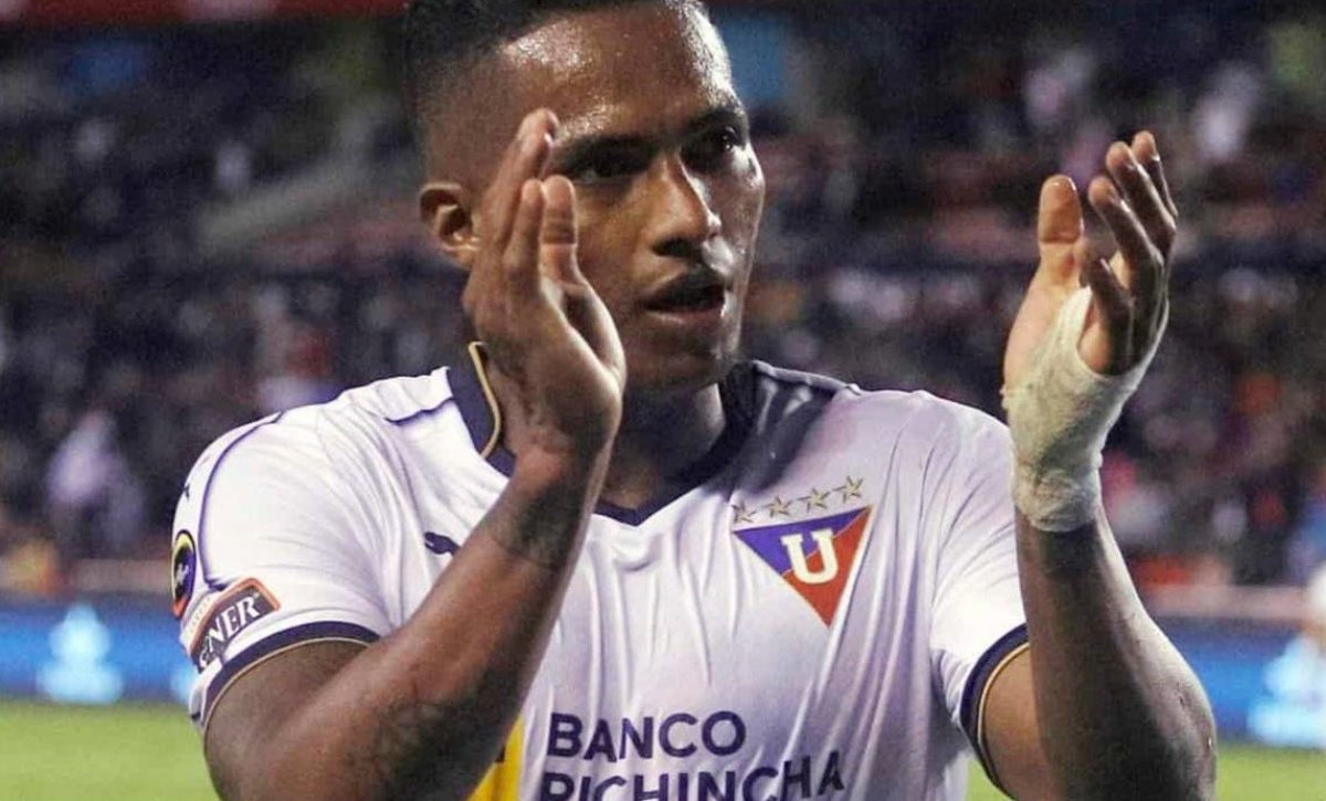 Antonio Valencia, exjugador de Liga de Quito.