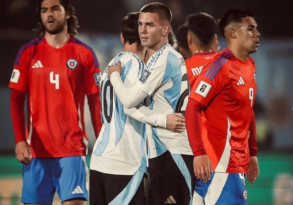 Jugadores de la selección argentina.
