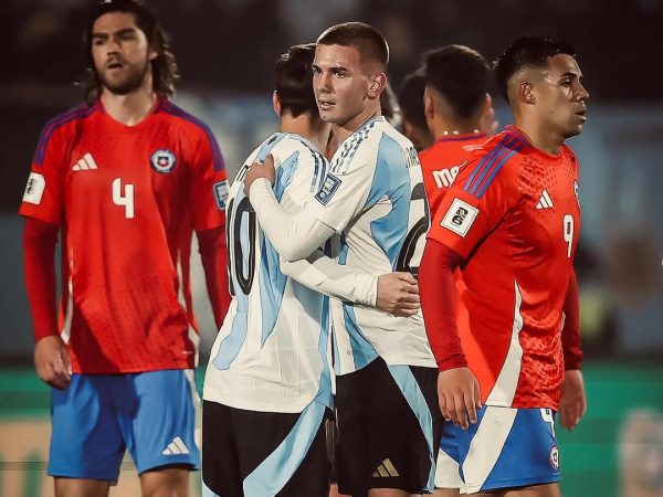 Jugadores de la selección argentina.