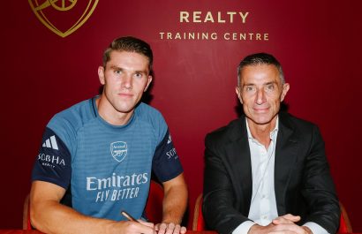 Viktor Gyökeres es nuevo jugador del Arsenal.