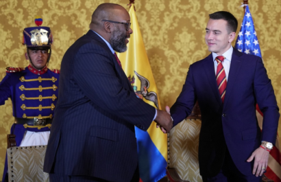 Art Brown, embajador de Estados Unidos en Ecuador, dejará su cargo en abril