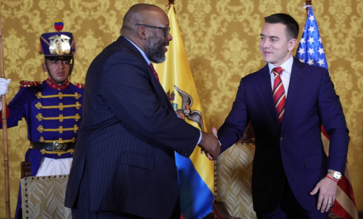 Art Brown, embajador de Estados Unidos en Ecuador, dejará su cargo en abril