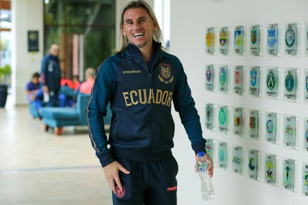Sebastián Beccacece, entrenador de la selección de Ecuador.