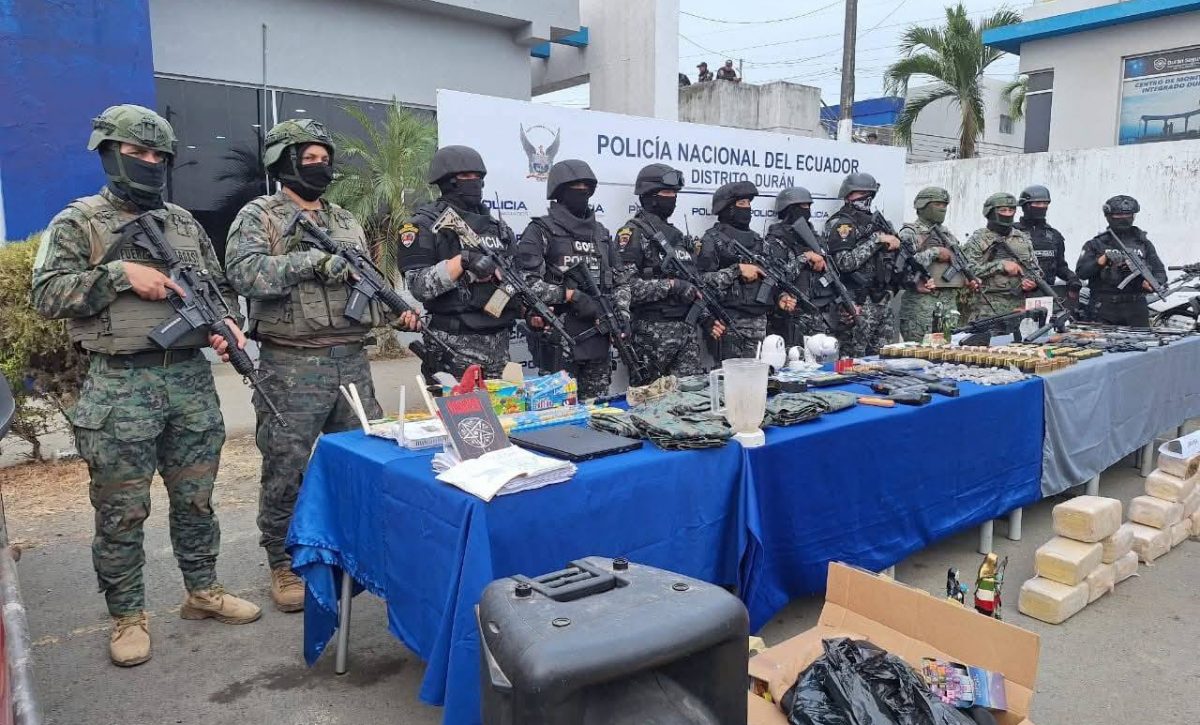 El Bloque de Seguridad intervino Durán con el operativo Apolo 20.