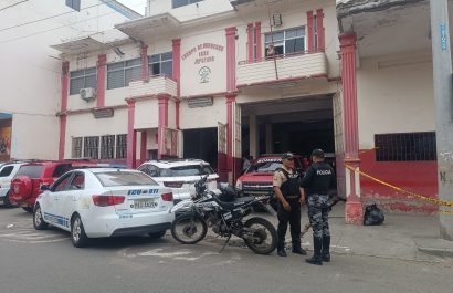 Un segundo intento de robo al estilo sacapintas se registró en las instalaciones del Cuerpo de Bomberos de Manta.