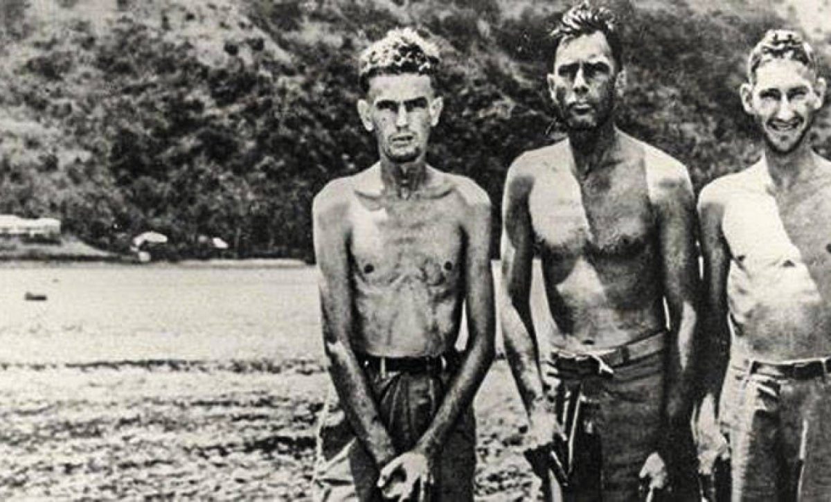 Los tres militares estuvieron 34 días náufragos.