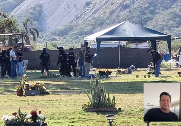 El capitán pesquero José Francisco Fernández Zapata fue asesinado a tiros en el cementerio Jardines del Edén.
