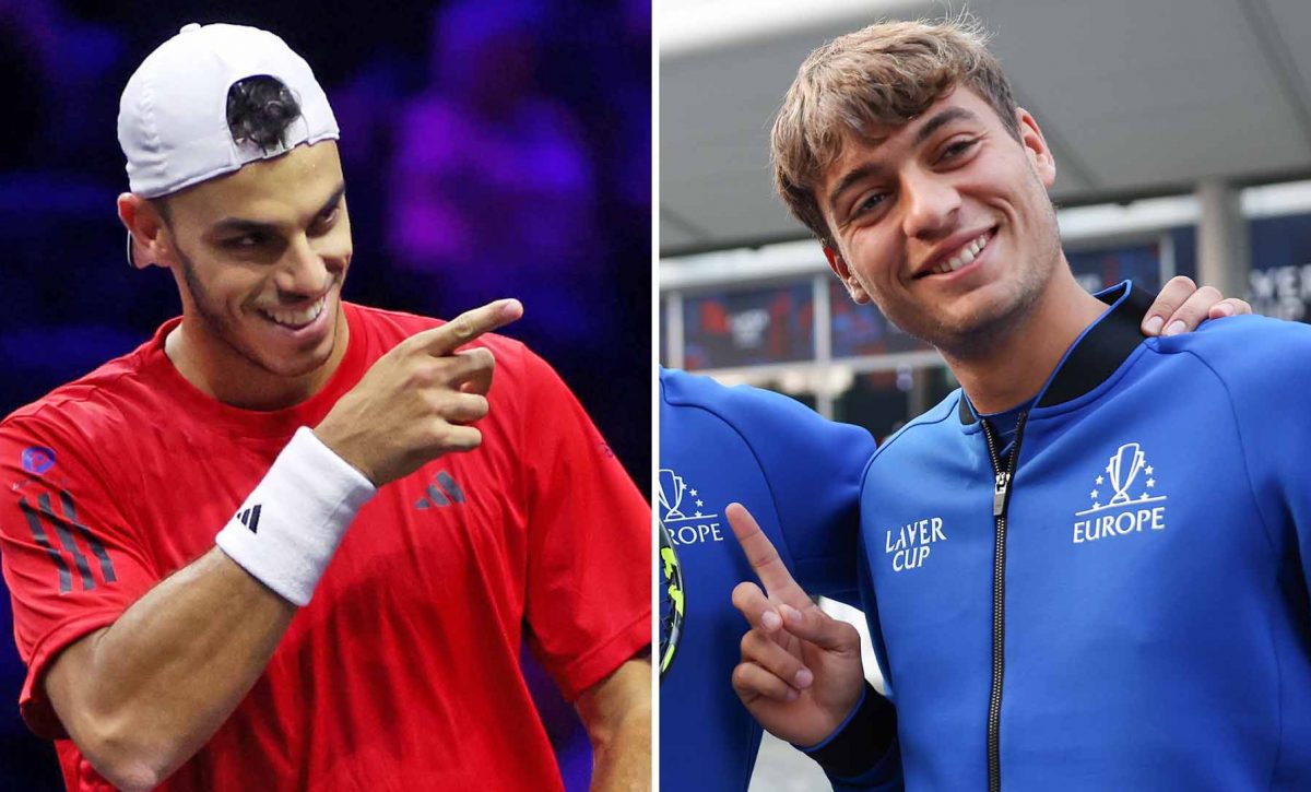 Francisco Cerúndolo y Flavio Cobolli competirán con el Team Mundial y el Team Europa, respectivamente, en la Laver Cup 2025.