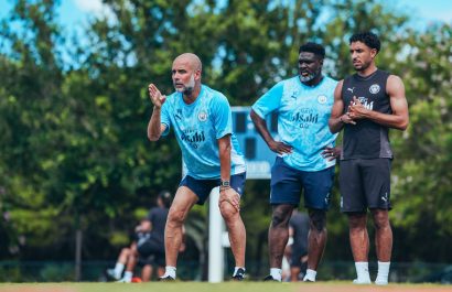 Pep Guardiola, entrenador del Manchester City.