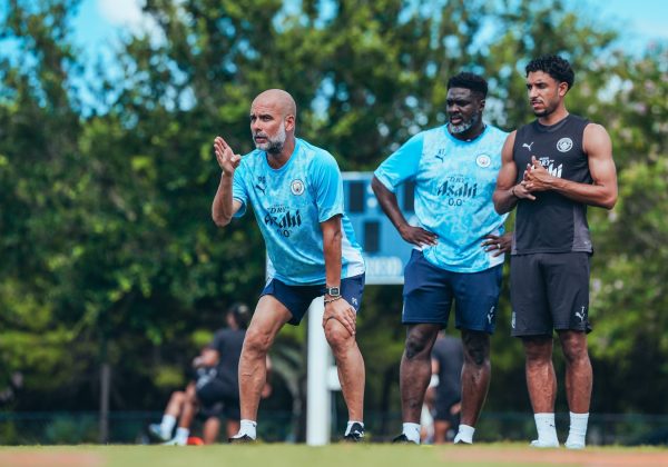 Pep Guardiola, entrenador del Manchester City.
