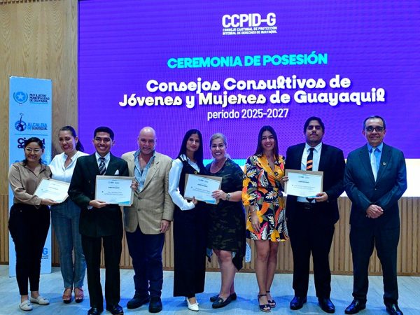 El Consejo Cantonal de Protección Integral de Derechos realizó la posesión oficial de los nuevos integrantes de los Consejos Consultivos de Jóvenes y Mujeres.