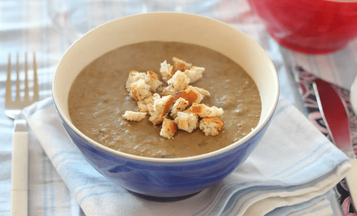 Alimentación balanceada: aprende a cocinar una crema de lentejas con alto valor nutricional