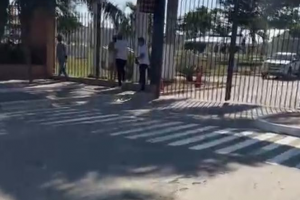 El crimen se registró dentro del cementerio ubicado en la vía a San Juan