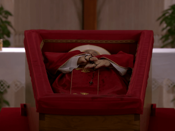 cuerpo papa francisco vaticano san pedro roma 2