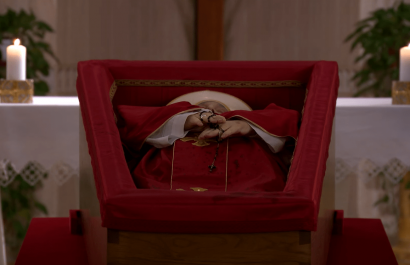 cuerpo papa francisco vaticano san pedro roma 2