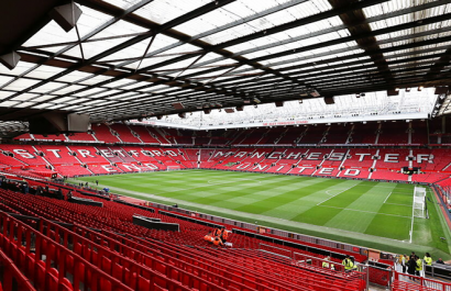 En el estadio Old Trafford se juega uno de los grandes derbis ingleses
