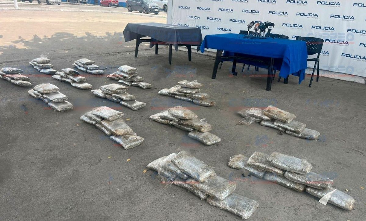 Incautan vehículo con marihuana oculta en caleta tras operativo en El Oro