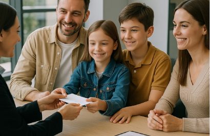 Los expertos sugieren abrir una cuenta cuando el niño comprende el valor del dinero, generalmente a partir de los 6 o 7 años. FOTO: Inteligencia Artificial (ChatGPT).