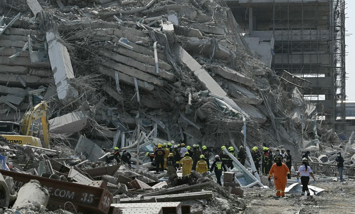 Birmania /terremoto Myanmar /Tailandia Bangkok