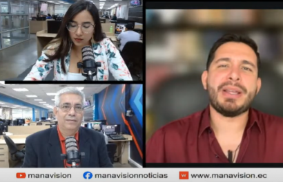André Santos, entrevista, Manavisión Plus, José Leonardo García, Sofia Saldarriaga