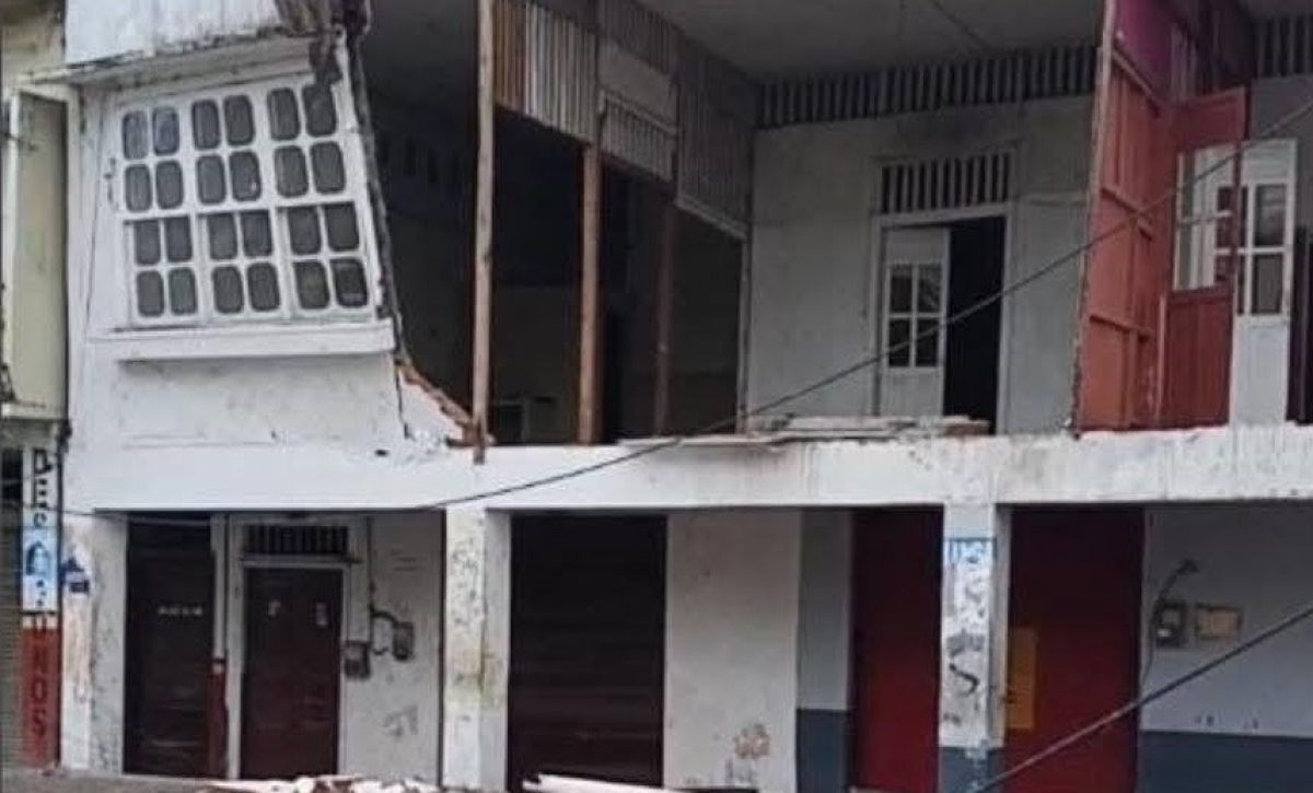 Sismo en Esmeraldas deja viviendas colapsadas parcialmente