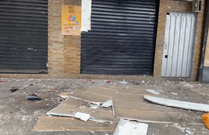 Detonación frente a un local en Machala generó alarma y moviliza a la Policía