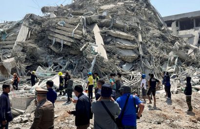 Terremoto en Myanmar: Aumentan a 1.644 los muertos y 3.408 los heridos