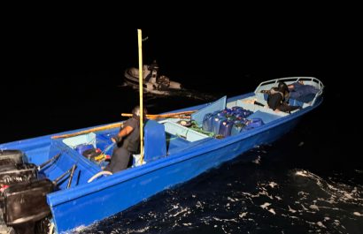 La incautación del combustible ocurrió a 178 millas náuticas de la costa de Manta.