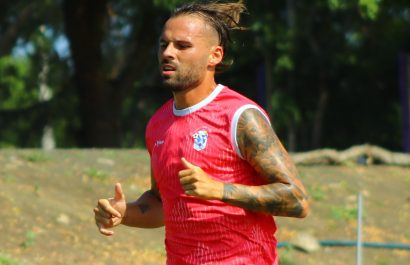Facundo Ospitaleche, jugador del Manta FC.
