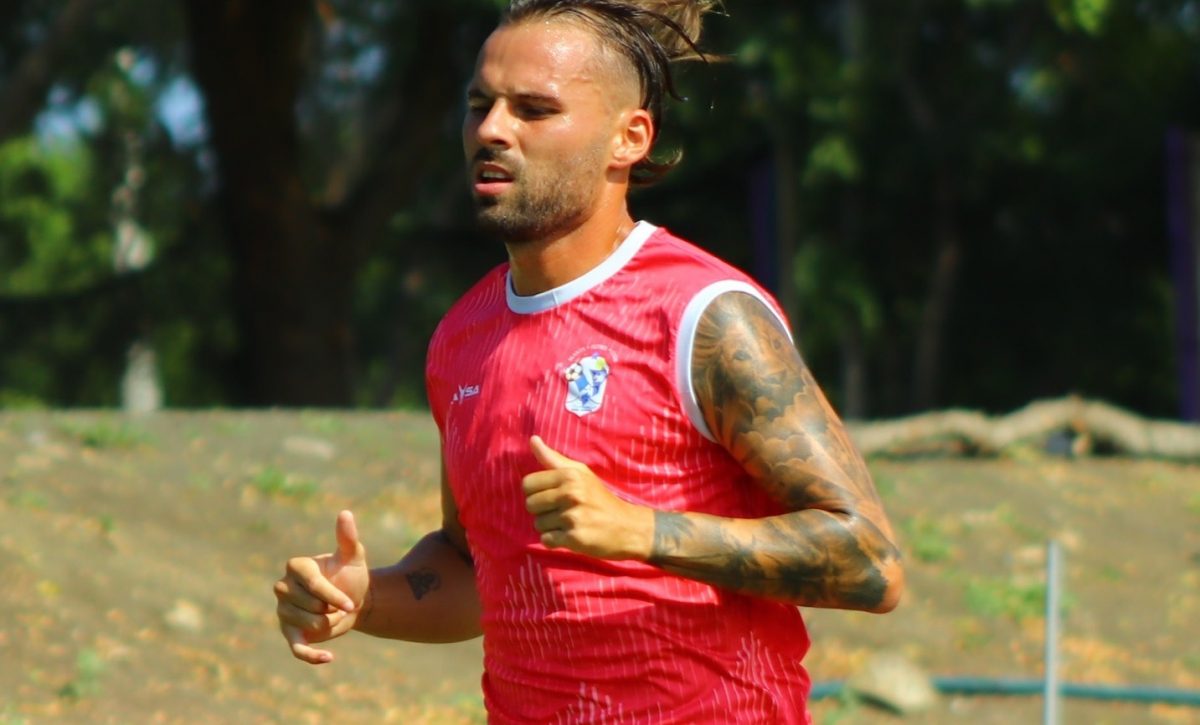 Facundo Ospitaleche, jugador del Manta FC.