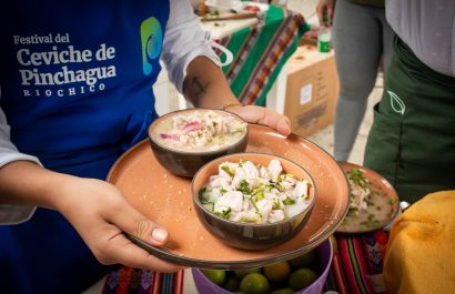 El festival del ceviche de pinchagua en Riochico, convoca a ciento de comensales cada año.