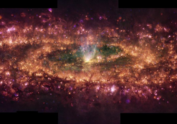 Así se ve una galaxia en miles de colores: la sorprendente imagen del ESO