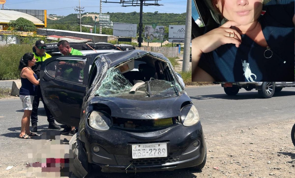 Diana Medranda murió en un accidente de tránsito en la vía Circunvalación.