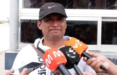Juan Aguilera, padre de Isacc Aguilera, una las víctimas de la masacre en el hostal Costa Azul.