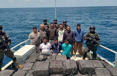 Ecuatorianos detenidos con droga en El Salvador
