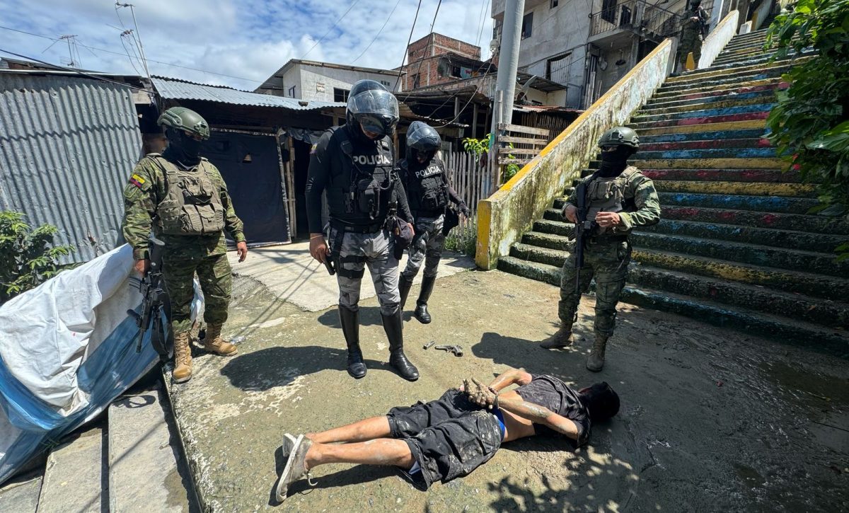 Detenido con arma en la ciudadela El Progreso de Portoviejo