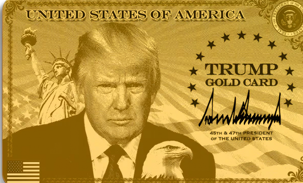 Trump lanza visa “golden card” de hasta 2 millones de dólares: ¿quién podrá obtenerla?