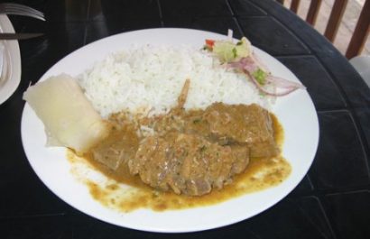 El seco de guanta con maní es uno de los platos típicos de Manabí