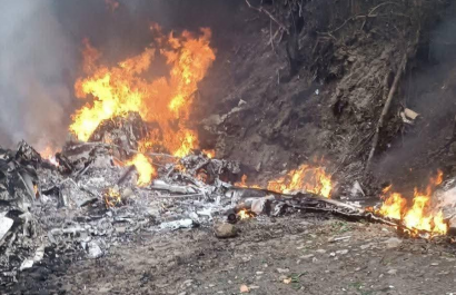 Mueren piloto, copiloto y técnico al estrellarse avioneta en la frontera México-Guatemala