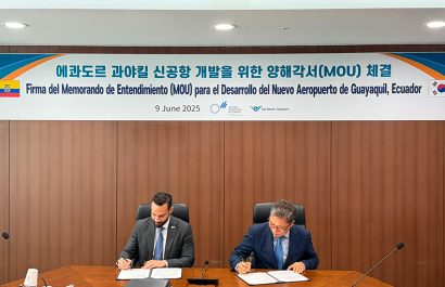 Esta alianza estratégica con Corea del Sur permitirá a Guayaquil adoptar estándares internacionales en operaciones aeroportuarias.