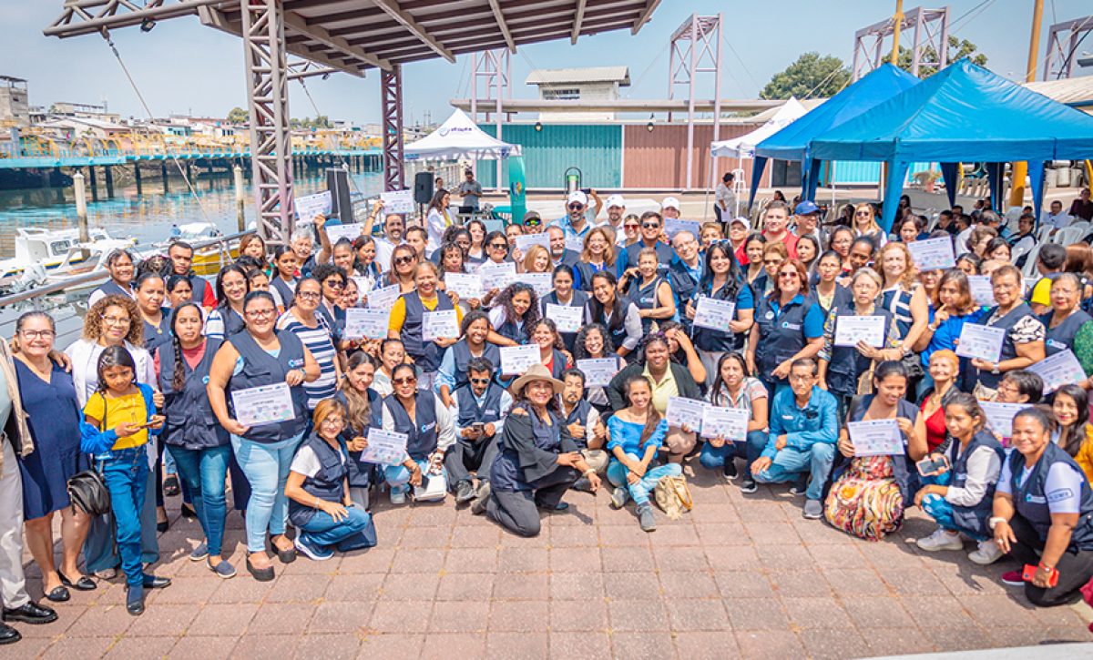 Representante de 70 nuevos comités comunitarios en Guayaquil.