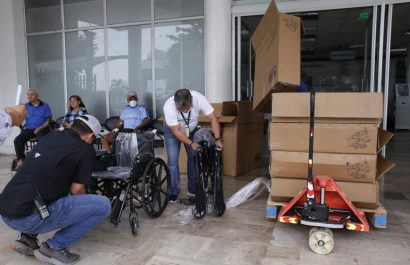 Los familiares de pacientes del Hospital Teodoro Maldonado denuncian la falta de camas e insumos médicos. (foto archivo agosto 2024)