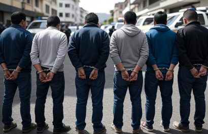 Cinco personas fueron sentenciadas al ser halladas culpables de un secuestro.