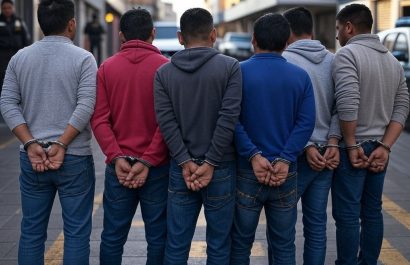 Hombres sentenciados por el delito de extorsión, ocurrió en Quito.