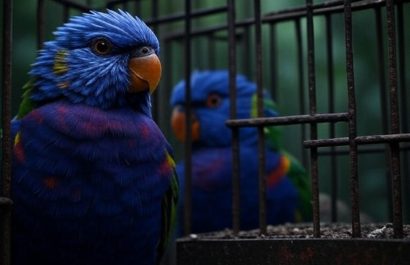Dos personas fueron sentenciadas por tráfico de dos loros.
