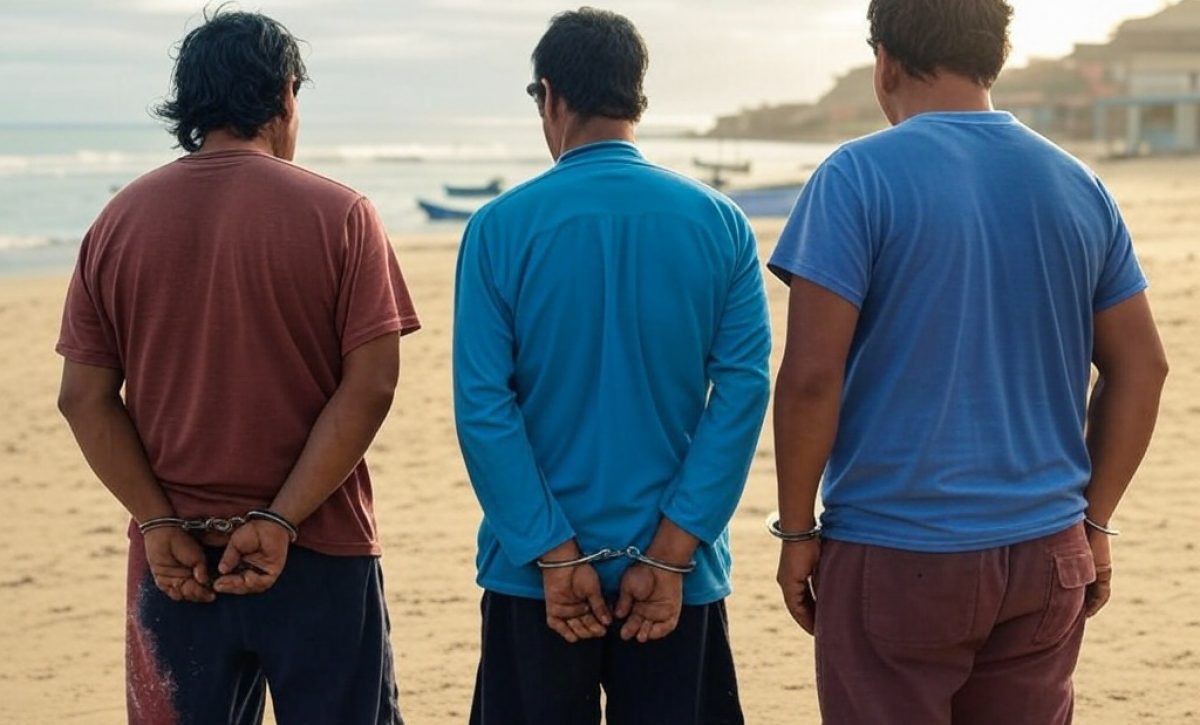 Tres hombres recibieron una sentencia por el delito de tráfico de drogas.