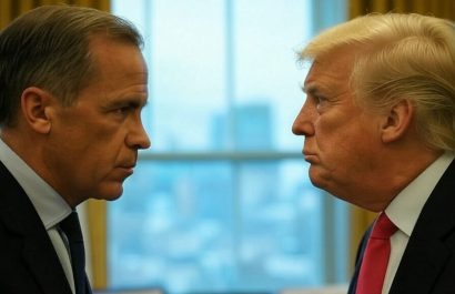 Donald Trump y Mark Carney