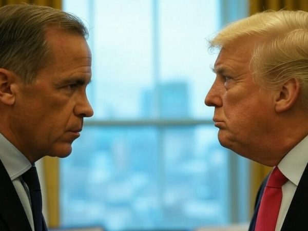Donald Trump y Mark Carney