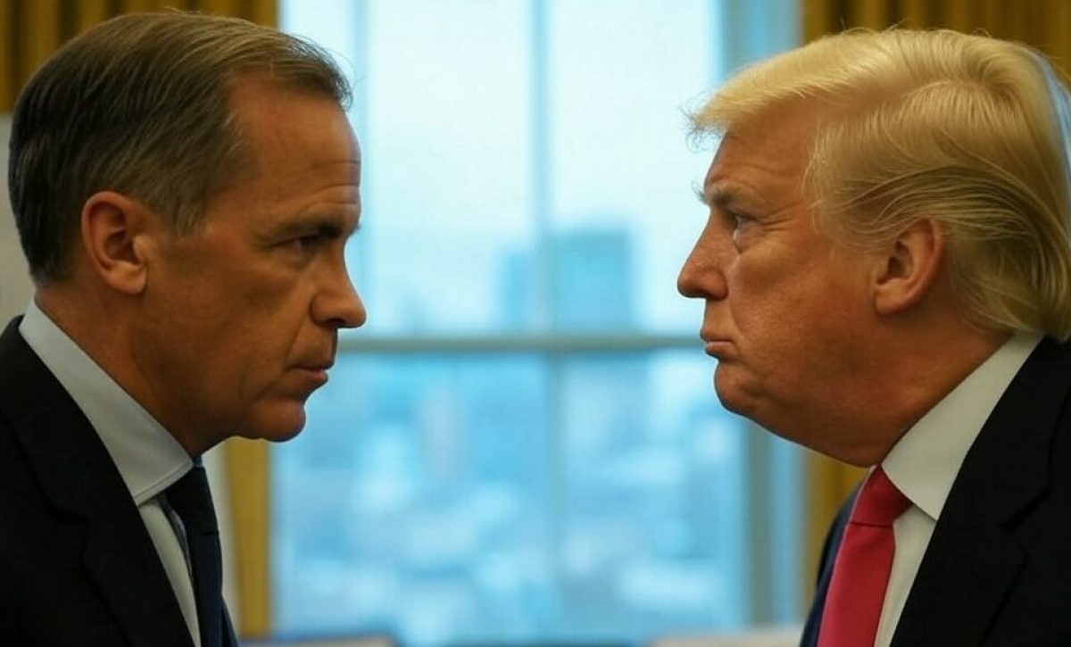 Donald Trump y Mark Carney