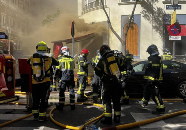 Tragedia en Madrid: así quedó el restaurante El Ñaño tras incendio y explosión